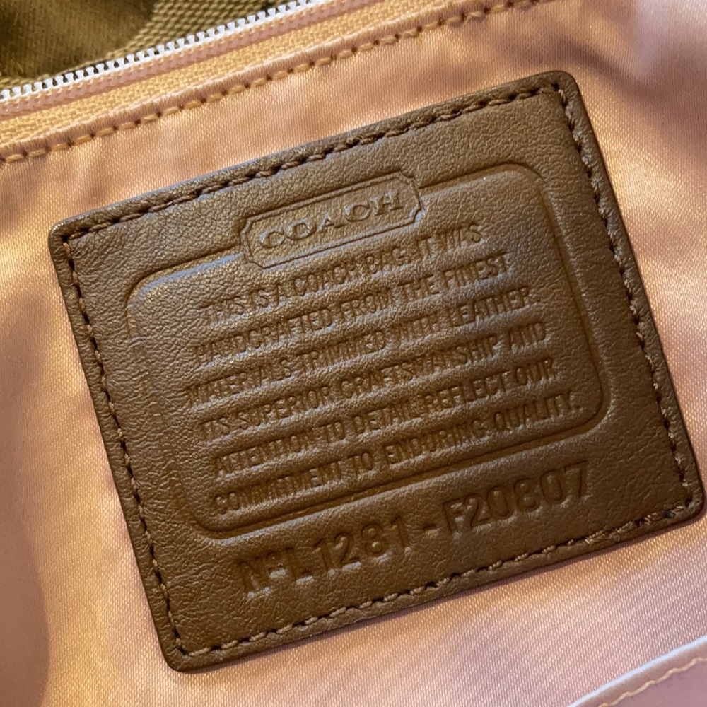 Genuine Coach Shoulder Bag - Picture 5 of 8